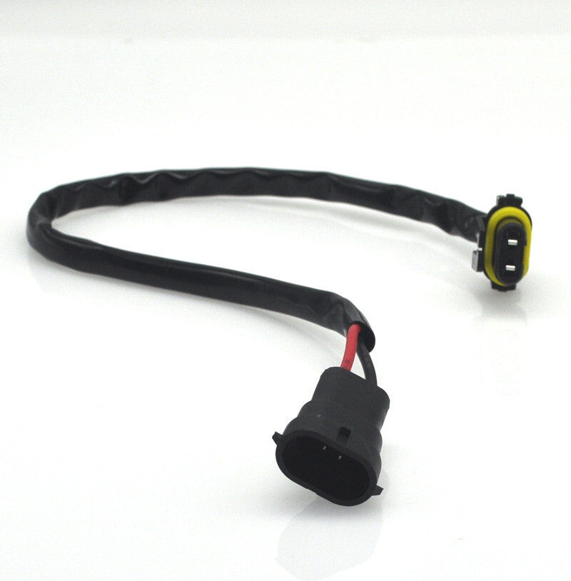 2x Plug Paly H11 Fog / Driving Light Wiring Harness For 2006-2012 for Porsche Cayman
