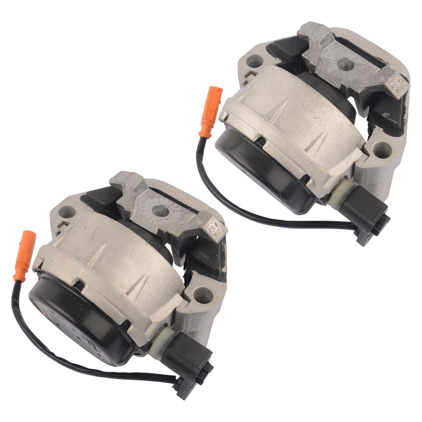 2-piece engine mount for Audi for A6 3.0 V6 AT Quattro Premium Plus Sedan 12-18