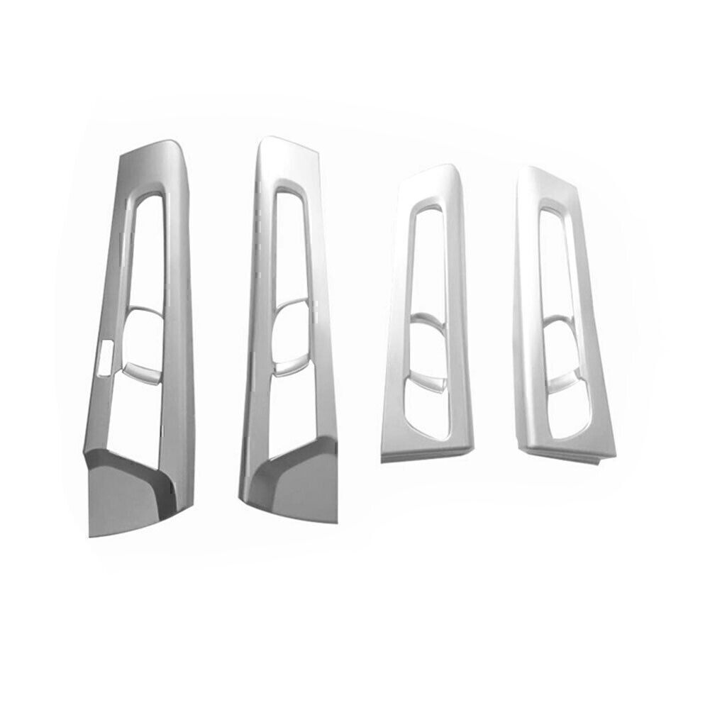 4X ABS Interior Door Handle Bowl Panel Cover Trim Fit for Volvo XC40 2018-2021