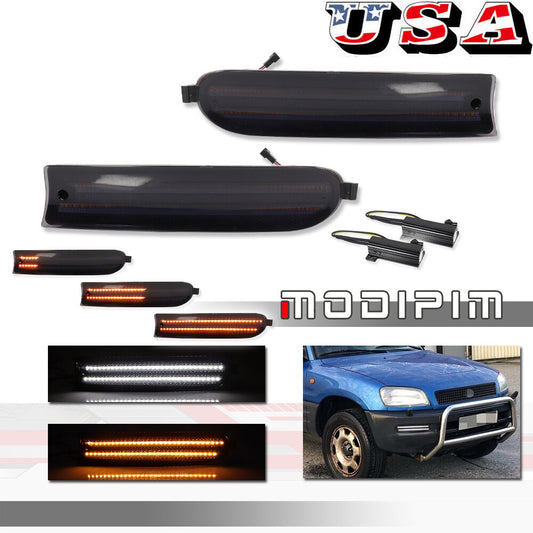 Smoke switch LED signal light left + right kit for 1996-1997 for Toyota Rav4