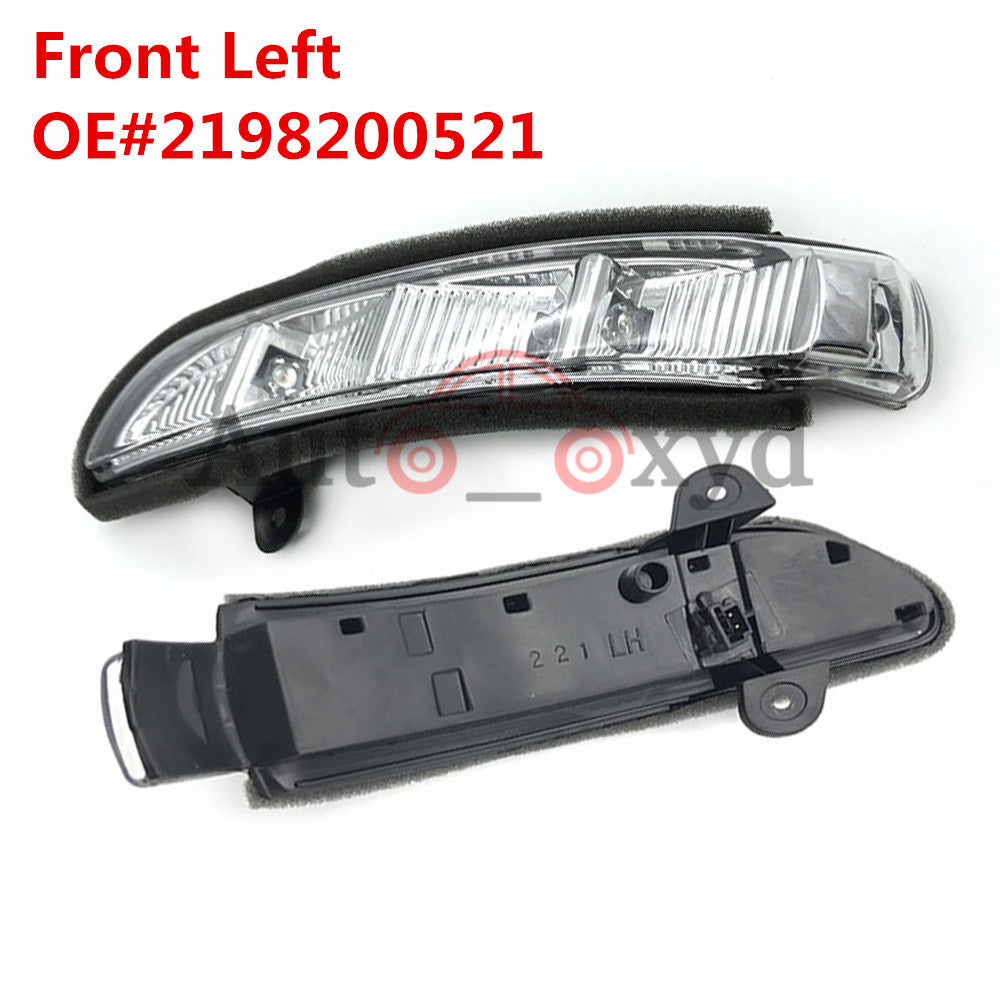 Front left rearview mirror turn signal flashing light applicable to for Mercedes W216 W221 W219