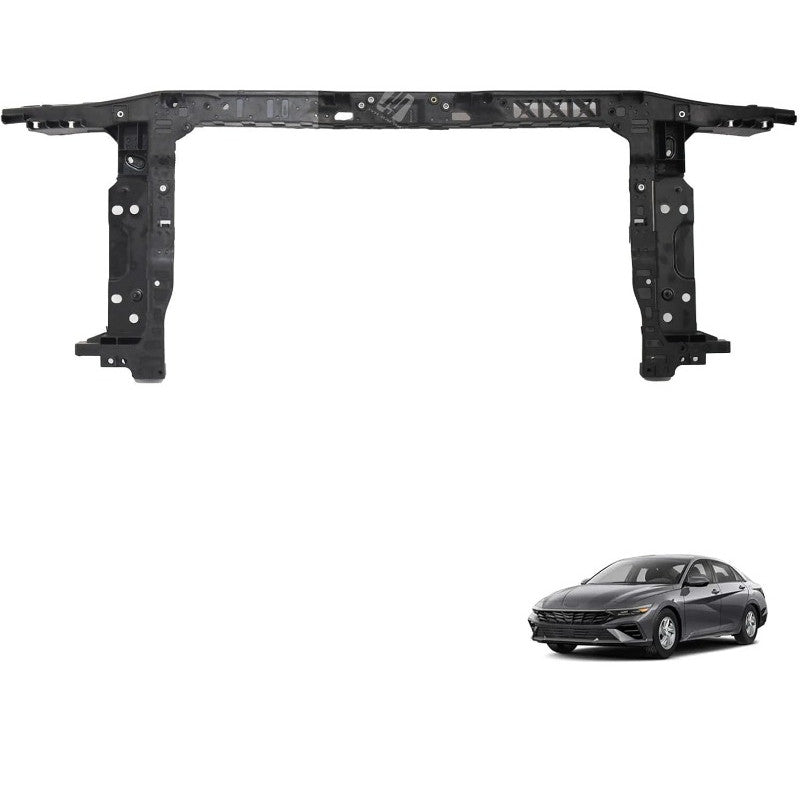 Front Radiator Support Assembly For 2024 2025 for Hyundai for Elantra 64101AA500 Black