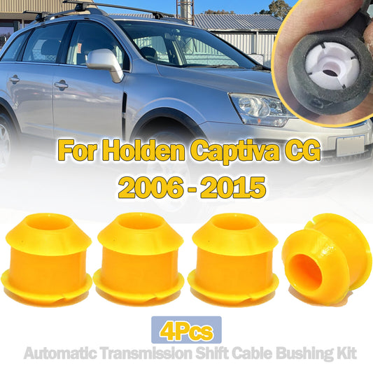 4X for Holden Captiva CG Automatic Transmission Shift Cable Bushing Kit Grommet