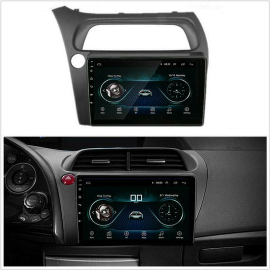 9 Android 10.1 Car Stereo Radio GPS Navi 2+32G For 06-11 for Honda for Civic Hatchback