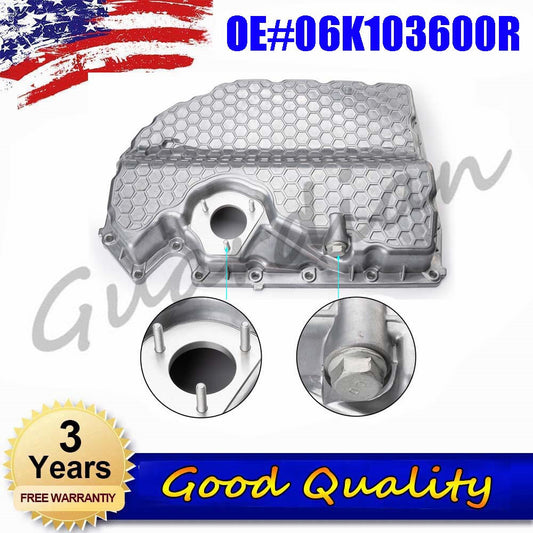 Lower Engine Oil Pan Aluminium 06K103600R for Audi for VW TT Quattro, TTS Quattro