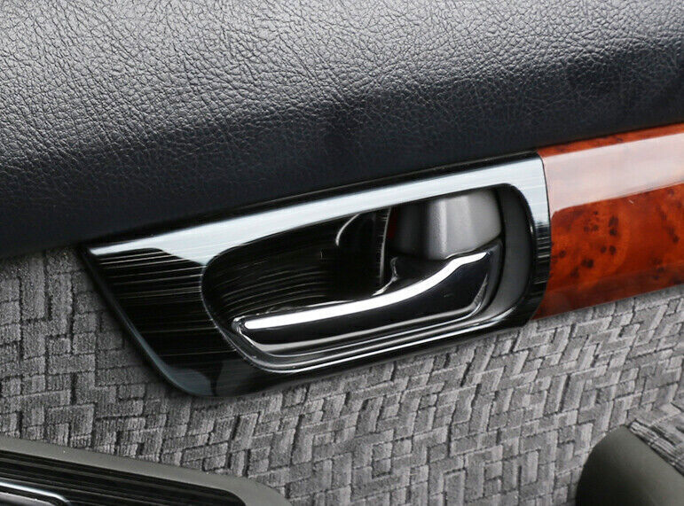 for Toyota Prado FJ/LC150 2003-2909 Black Steel Handle Frame Inner Door Trim 4X