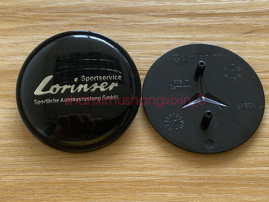 Suitable for Mercedes-Benz Lorinser CLK CLS E ML GL front cover badge embroidery A0008172605