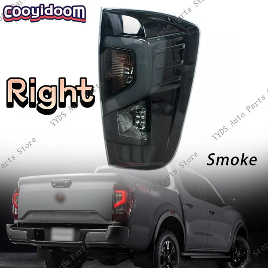Right Side for Nissan Frontier Navara NP300 D23 2015-2023 Smoke Tail Lights