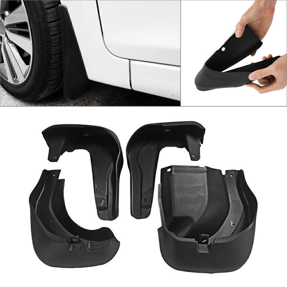 4PCS Splash Guards Mud Flaps Mudflaps Front  Rear Set for Honda CR-V 2012-2015