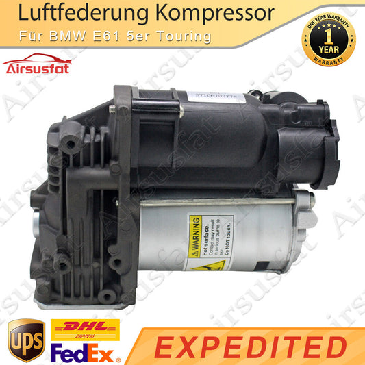 for BMW E61 5 Series Touring station wagon year 2004-2010 air suspension compressor 37206792855