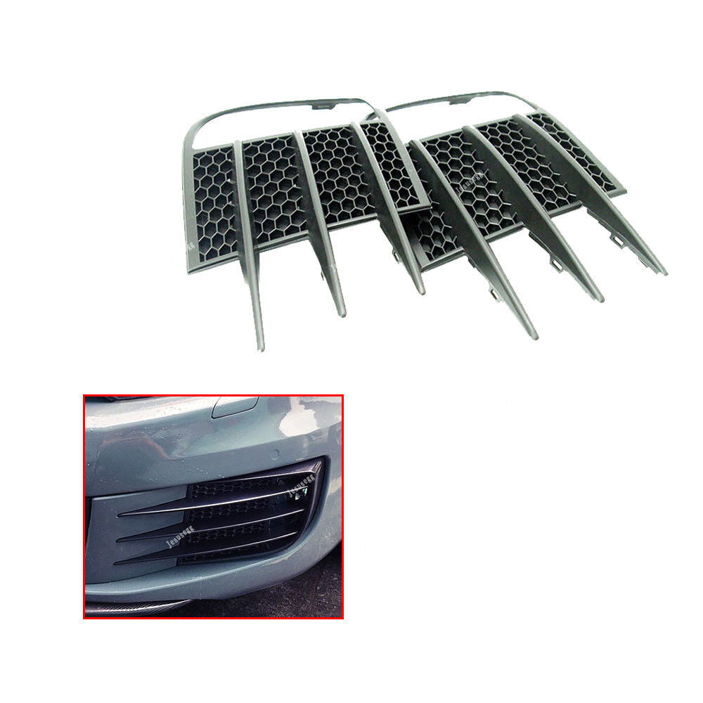 2Pcs Front Bumper Lower Side Grill Foglamp Foglight Grilles for VW for Golf GTI MK6