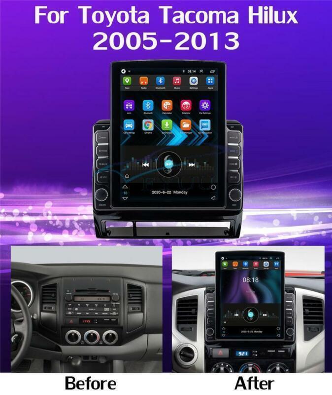 for Toyota Tacoma Hilux 2005-13 LHD Car Stereo Radio GPS 9.7 Android 10.1 Wifi