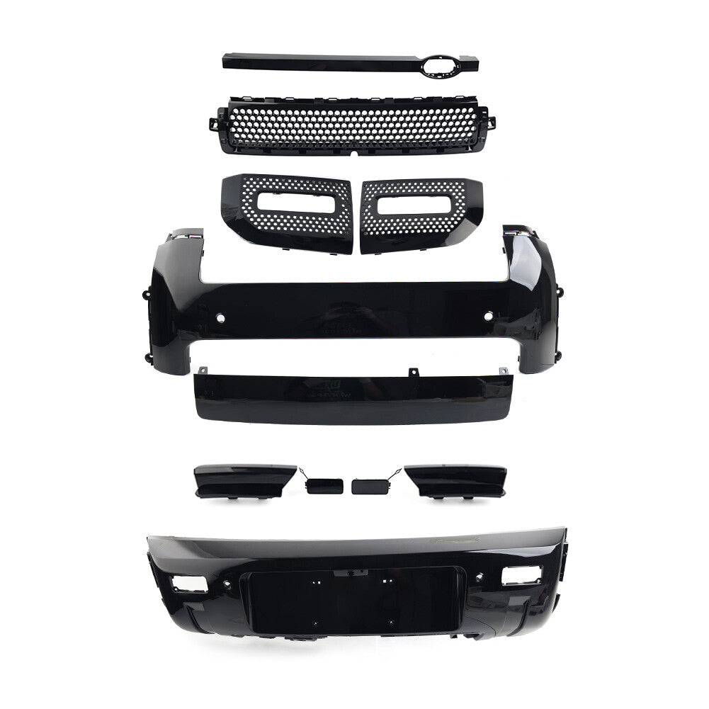 Fit for Land Rover for Defender 90 Front Rear Lip Bumper Protector Guard Skid Body Kit
