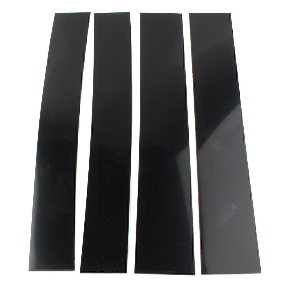 4PC Door Trim Pillar Posts Set Piano Cover for Ford F150 04-14 EXTENDED/SUPERCAB