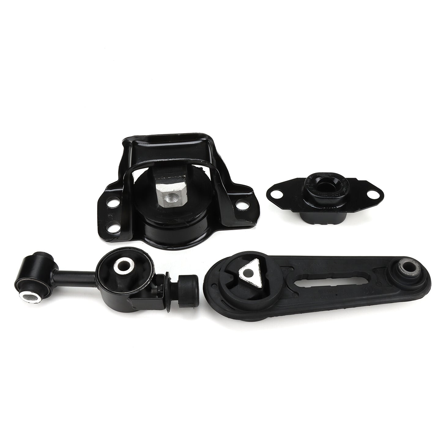 4-piece set for Nissan Cube Tiida Versa 1.8L Black Engine Motor Mount Trans Mount