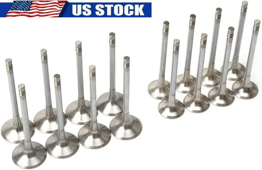 (8) 2.0l TDI 8x Inlet Valves 8x Exhaust Valves for VW for Audi 03l109611 03l109601 CFFA