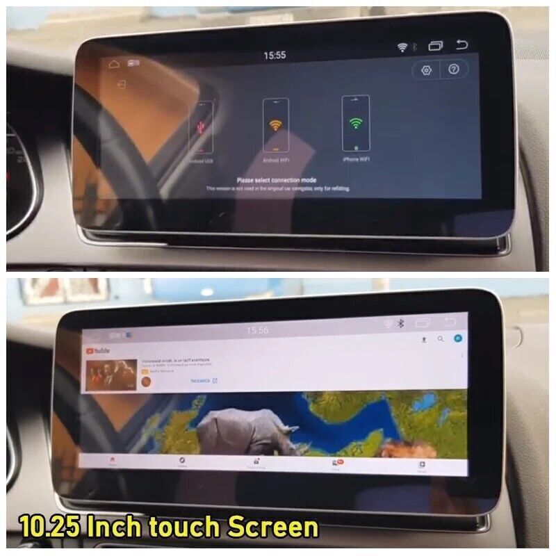 Carpaly Multimedia Fit for AUDI A4 A5 GPS 10.25 Screen 2008-2016 Android 11 WIFI
