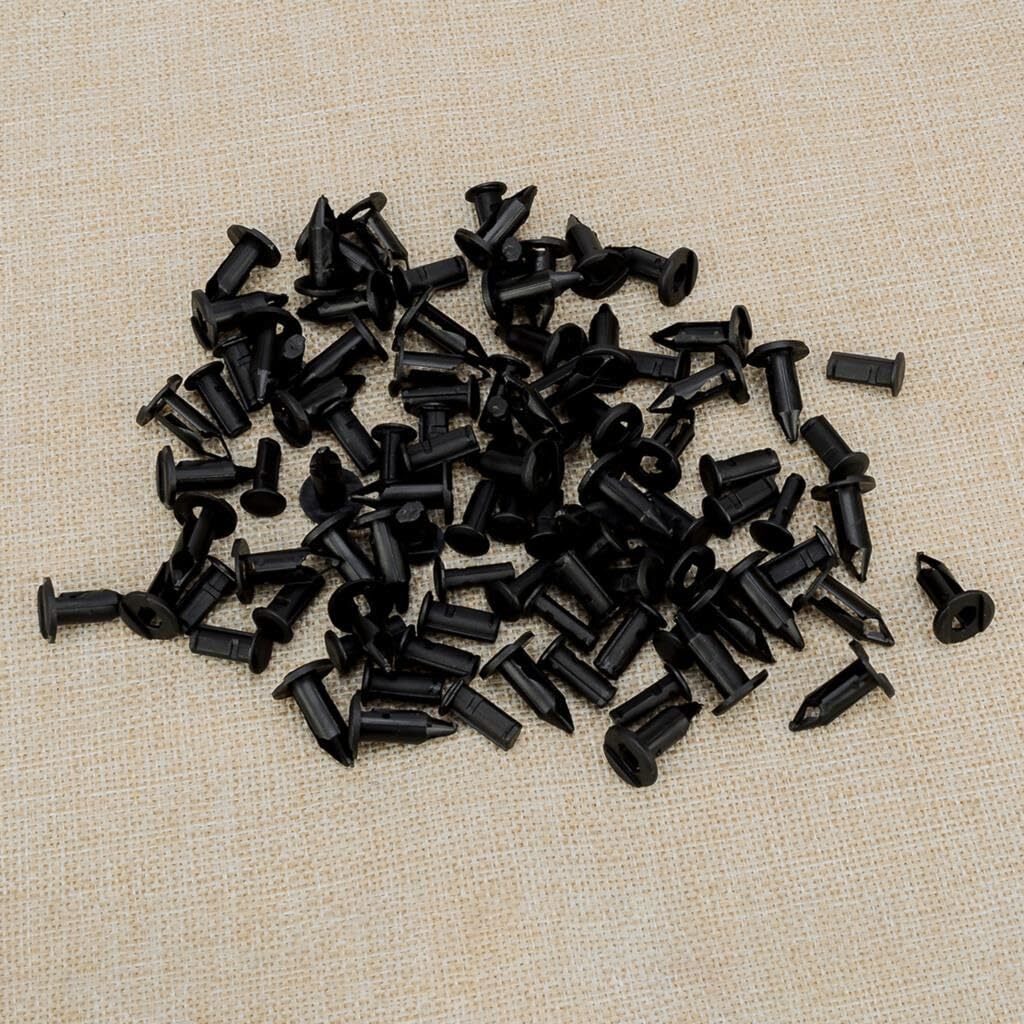 15-piece pack suitable for GM 1400806 bumper molding clip-push retainer extension rivets