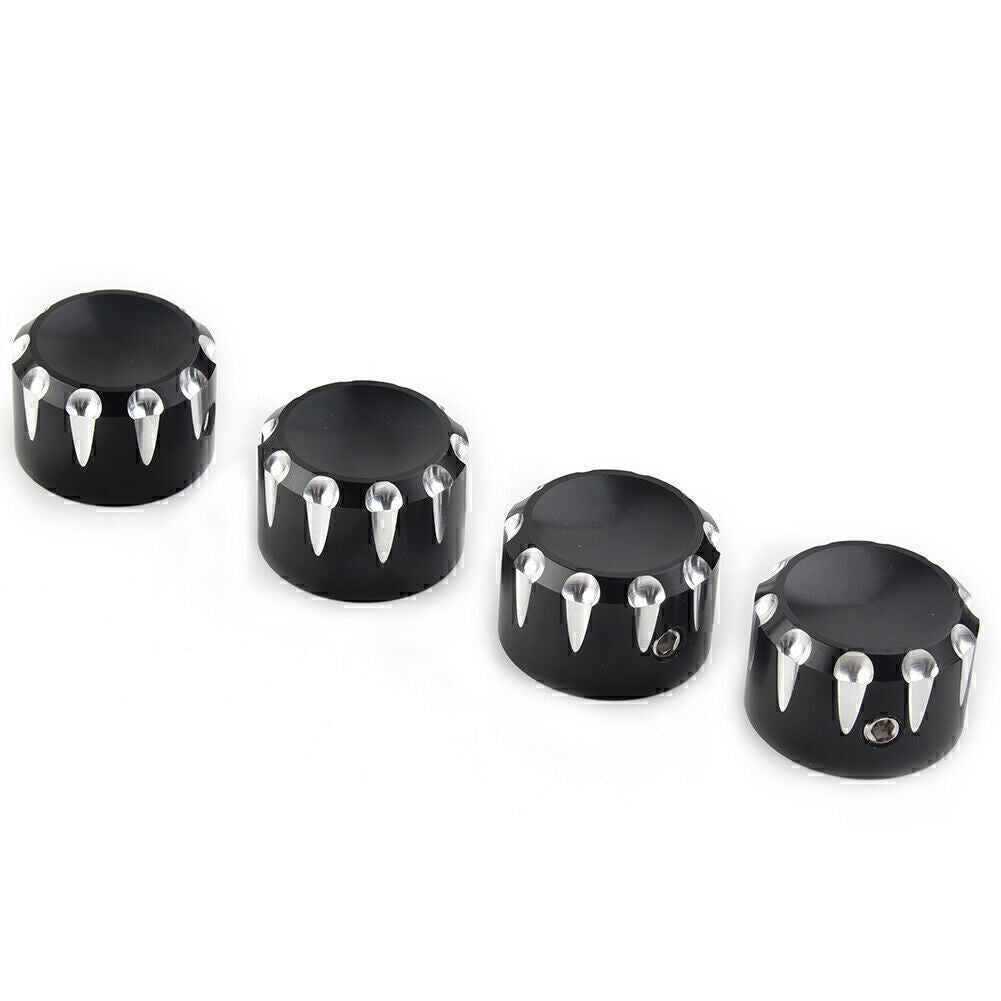 4 St¨¹ck f¨¹r for Harley 883 Schraube Topper Abdeckung Kopf Bolzenkappen schwarz