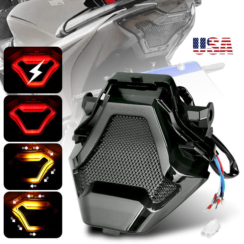 LED Tail Light Turn Signals Lamp Blinker Integrated for YAMAHA MT07 MT-25 MT-03