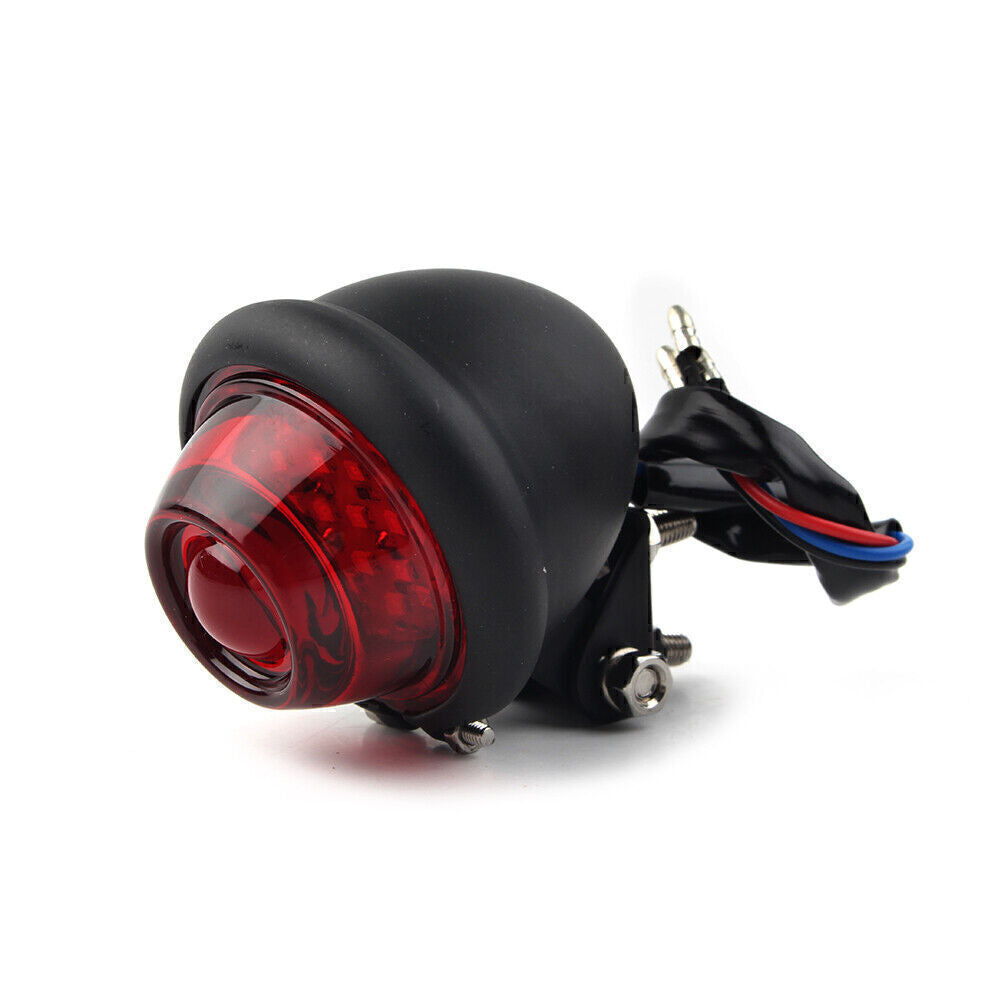 Motor Bates Style 12V LED Brake Stop Rear Tail Light for Harley Chopper Bobber