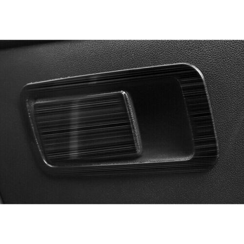 for Hyundai for Elantra 21-23 Black for Co -Pilot Storage Box Handle Sticker Trim S.Steel