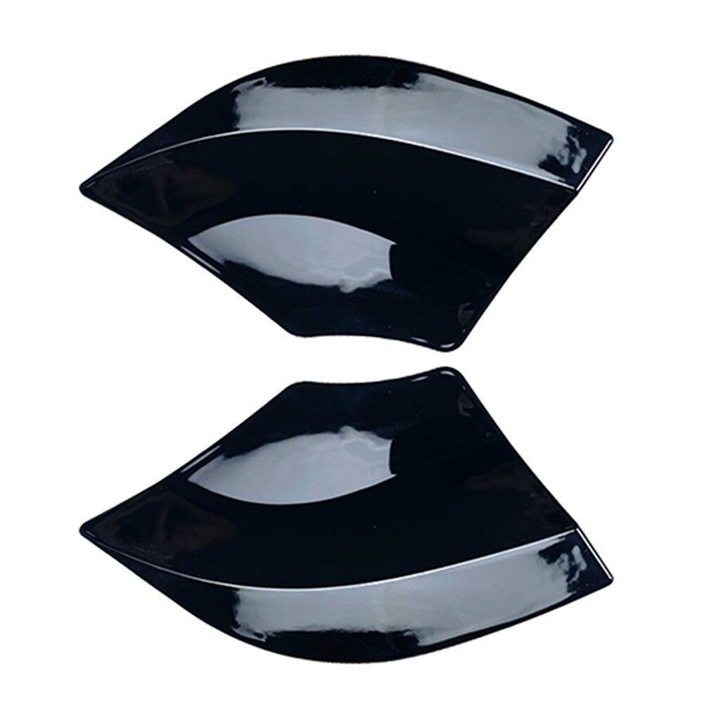 Blk Rear Bumper Side Splitter Spoiler Canards Fender for Benz W176 A45 13-18