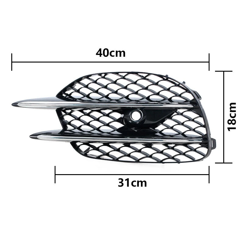Front fog light protector frame grille right side applicable to for Mercedes-Benz S-Class W222 Sport