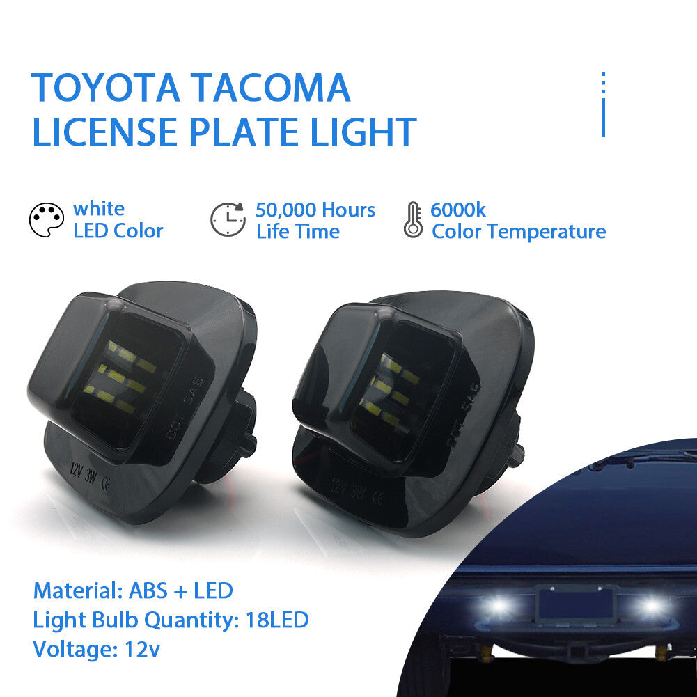LED Number License Plate Light Lamp for Chevy Suburban C1500 C2500 K1500 1992-99