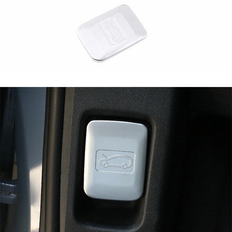 Fit for Range Rover Evoque 2020-2022 ABS Silver Hood Engine Switch Panel Trim 1X