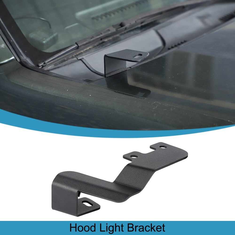 Right Side Engine Hood LED Light Lamp Bracket Mount for Suzuki for Jimny 2007-2017