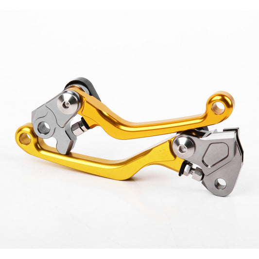 for SUZUKI RMZ250 2004/2007-2018 2008 2009 2010 Clutch Brake Lever Pivot US Gold