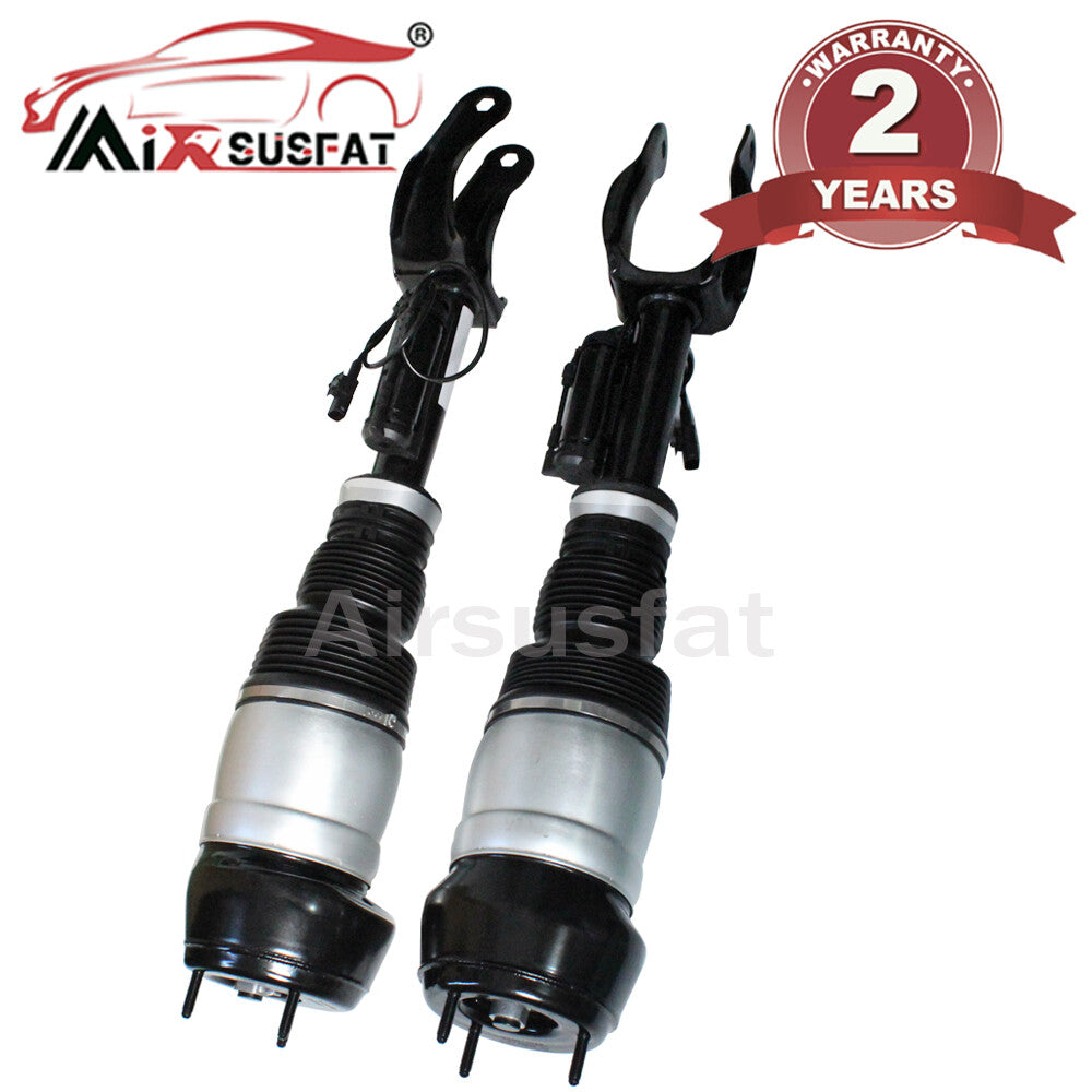 2X FRONT AIR SUSPENSION SHOCK STRUT WITH ADS for MERCEDES GL ML CLASS W166 X166