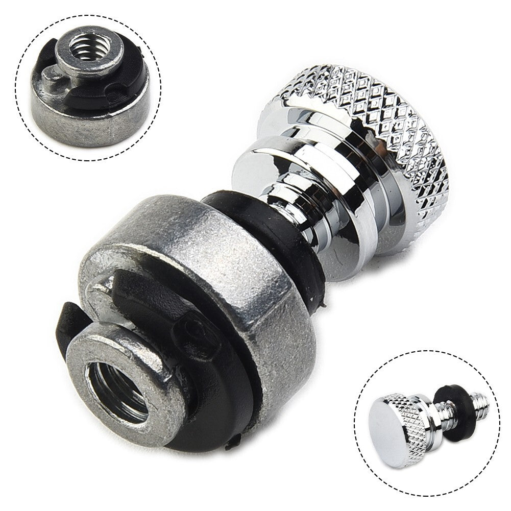 For- for Harley Touring Street Glide Chrome Rear Fender for Seat -Bolt Screw Mount Nut Kit