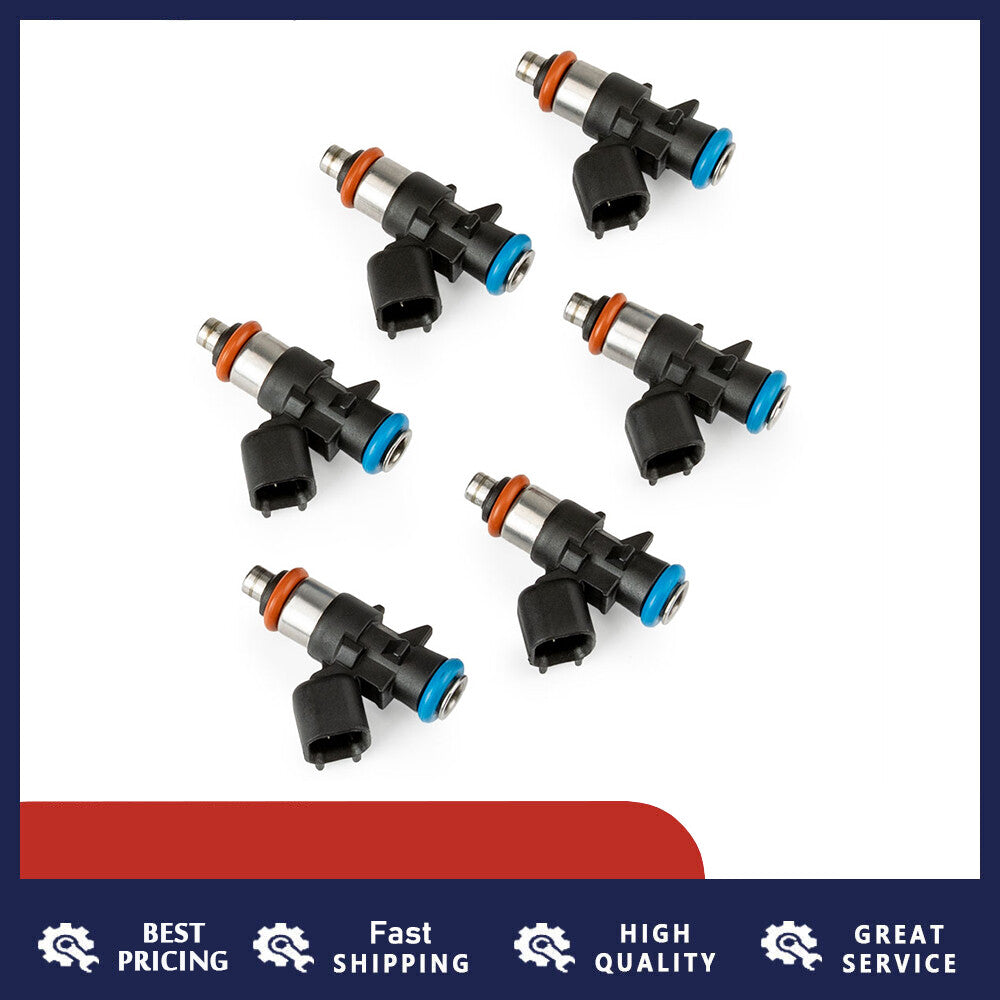 6-pack of new 0280158233 fuel injectors for Chrysler for Dodge for Ram for Jeep 3.6L 5184085AC