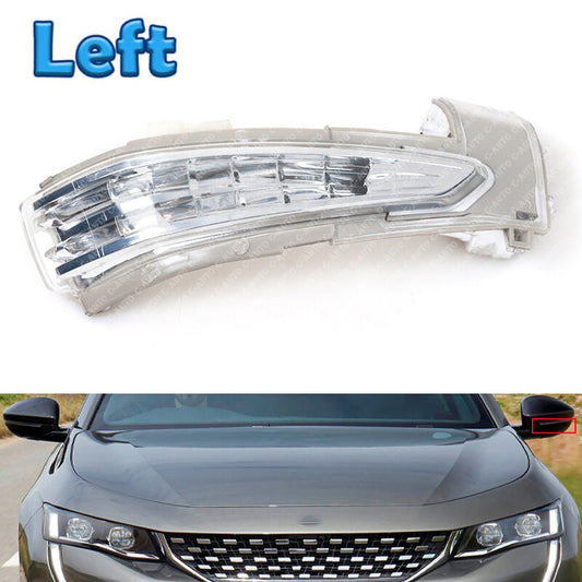 Left rearview mirror lights turn signal lights for Peugeot 508 SW 2010-2017