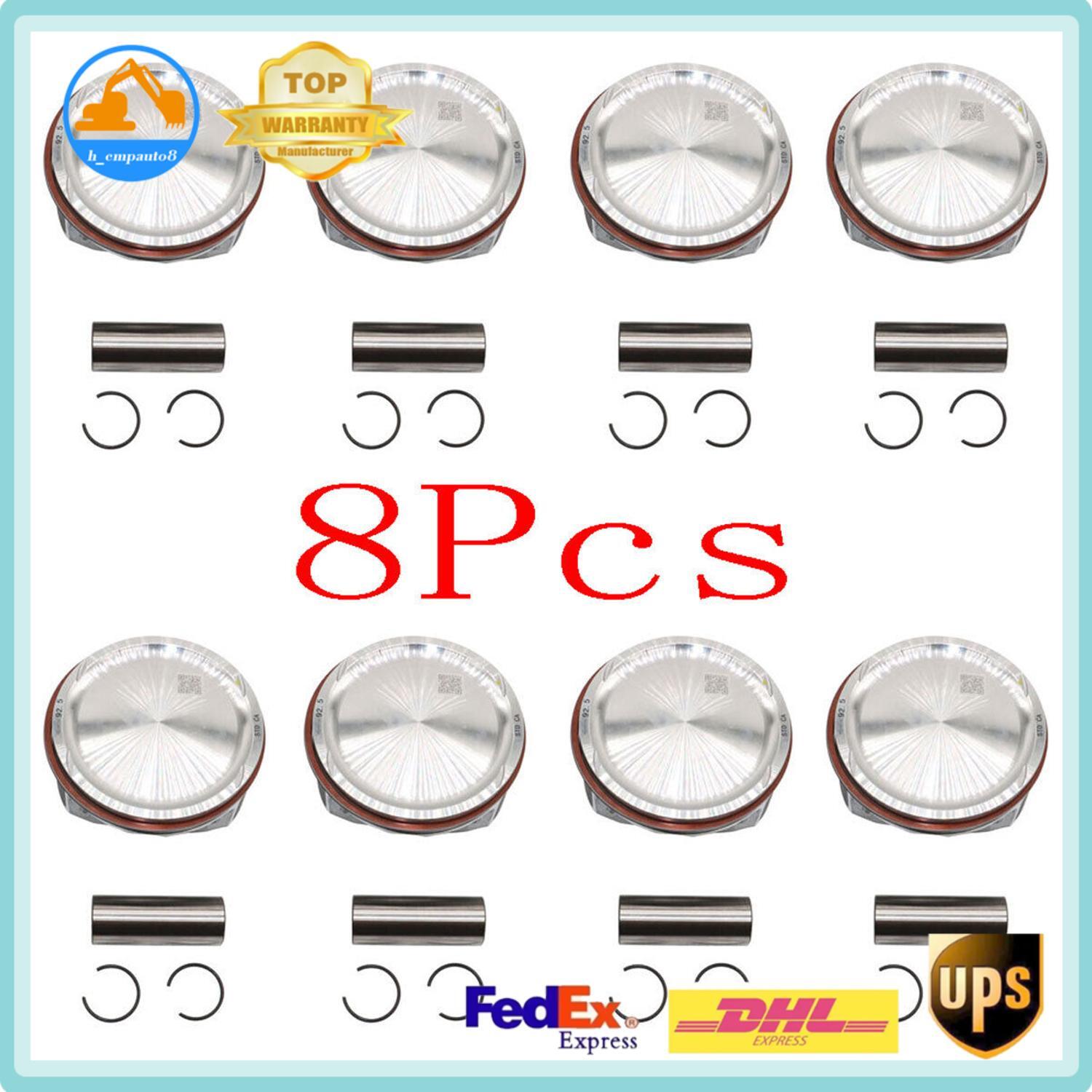 8 Piston Rings Sets w/AJ133 for Jaguar for Land Rover Supercharged Engine 5.0 V8