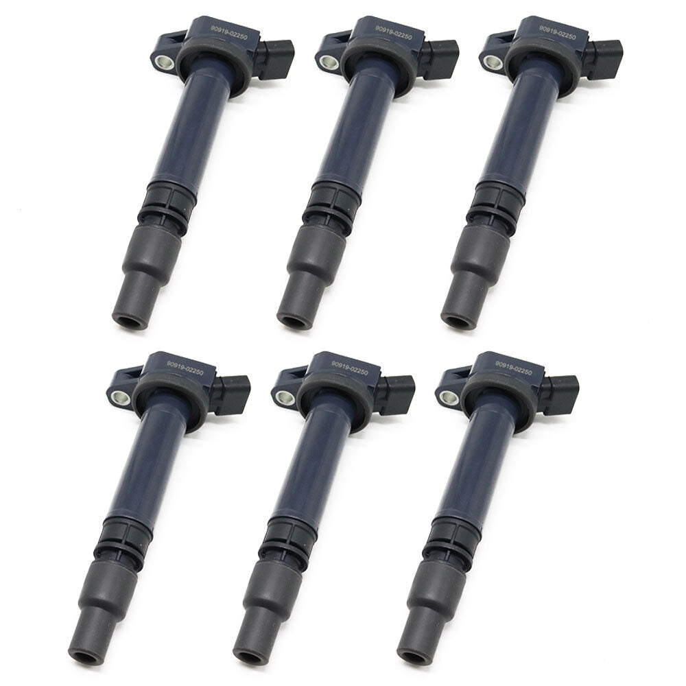 6PCS Ignition Coils Fits for Lexus Gs350 2007-15 3.5L V6 90919-02250 90919-02260
