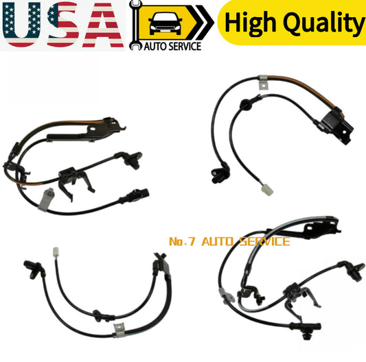 4 ABS Wheel Speed Sensor Front  Rear R  L Fit: for Toyota Venza 2009 to 2016 AWD
