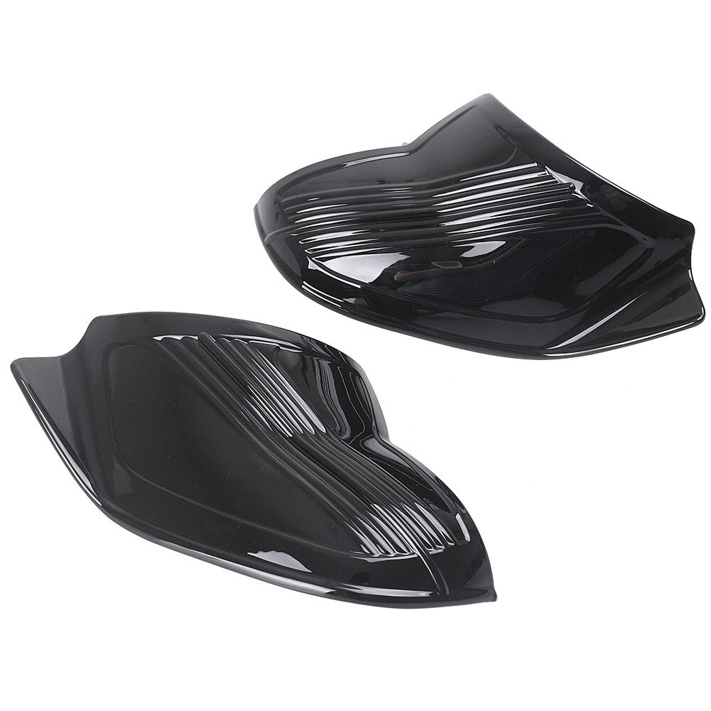 2x Black Inner Fairing Covers Fit for Harley Electra Glide Classic FLHTC 1996-2013