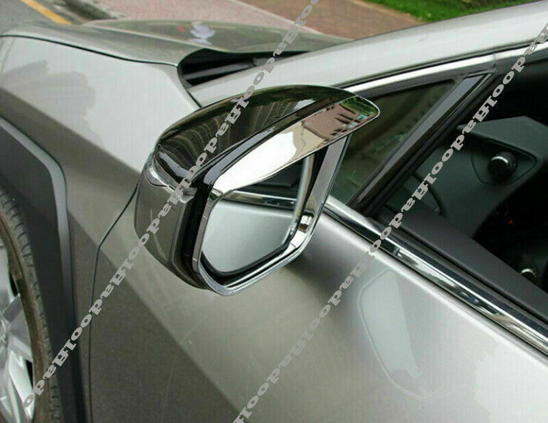 2P for Lexus UX 200 250h 2019-2022 Chrome Rearview Side Mirror Rain Eyebrow Trim