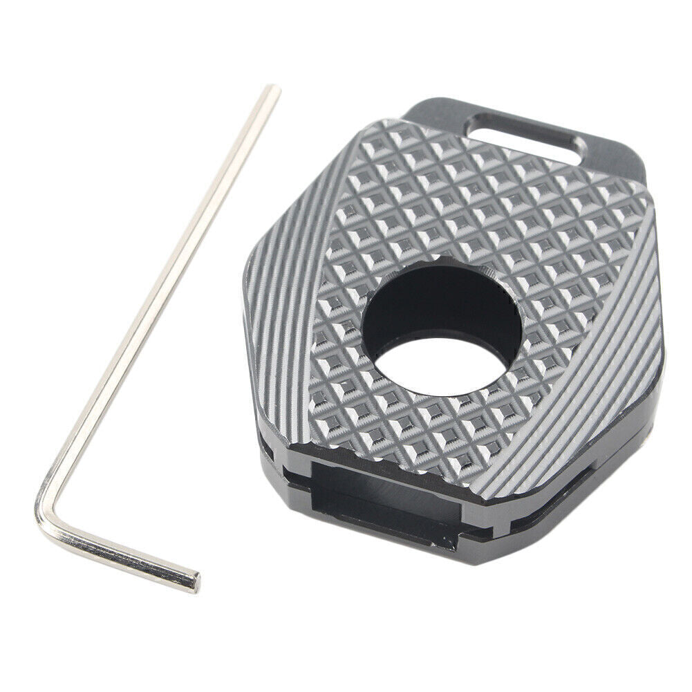 CNC Aluminum Key Ring Cover Case Fit for Honda VFR800 CB600 CBR1000RR Titanium