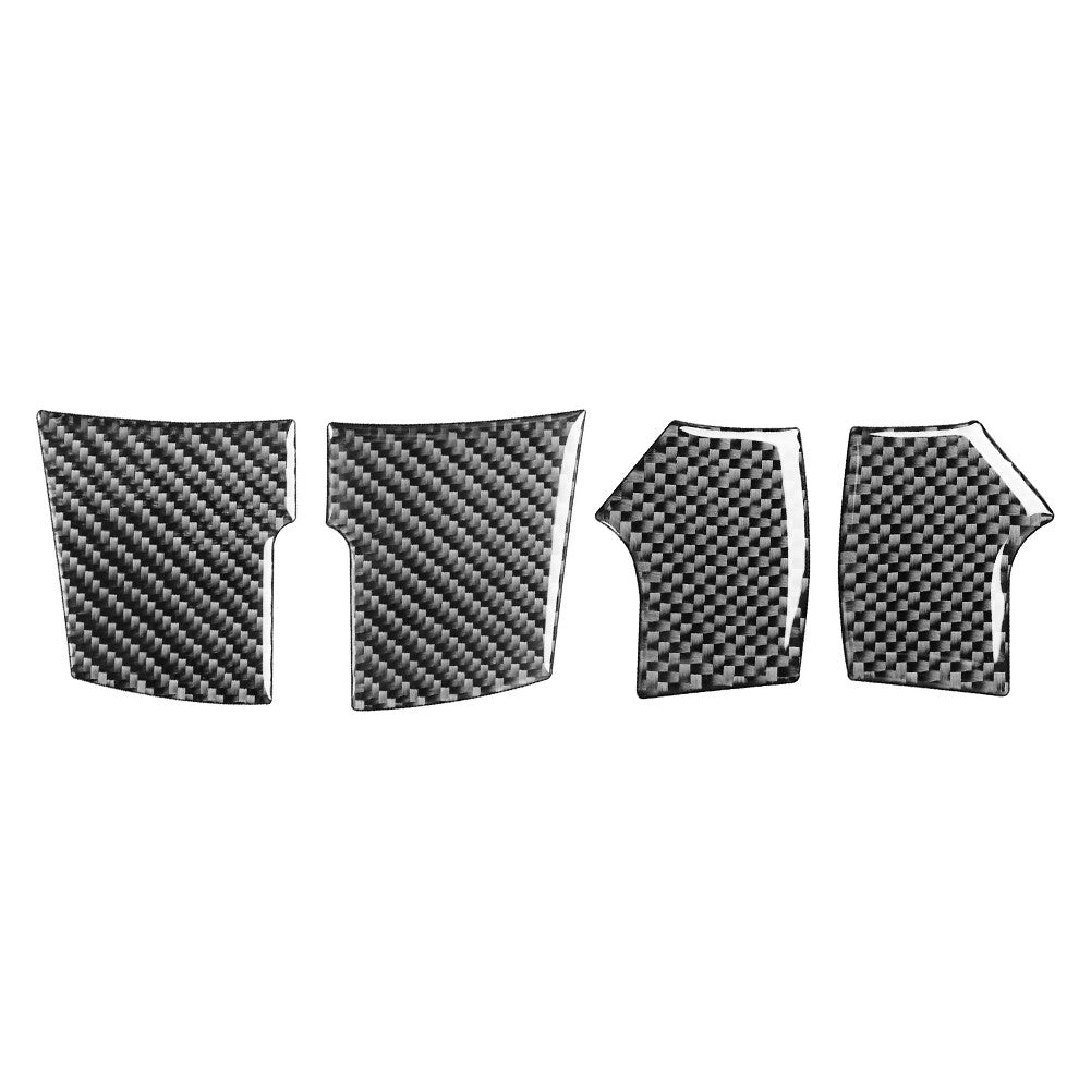Carbon Fiber Interior Steering Wheel Cover Trim for Ford F-150 2004-2008