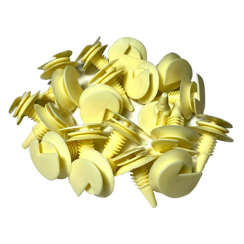 x50pcs Interior Door Panel Retainers Fasteners For Trim Panel Retainer Clips
