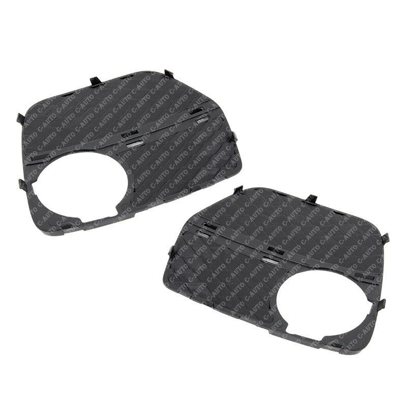 Pair Left Right Front Bumper Fog Lamp Bezel Cover For 2014 for BMW X6 E71