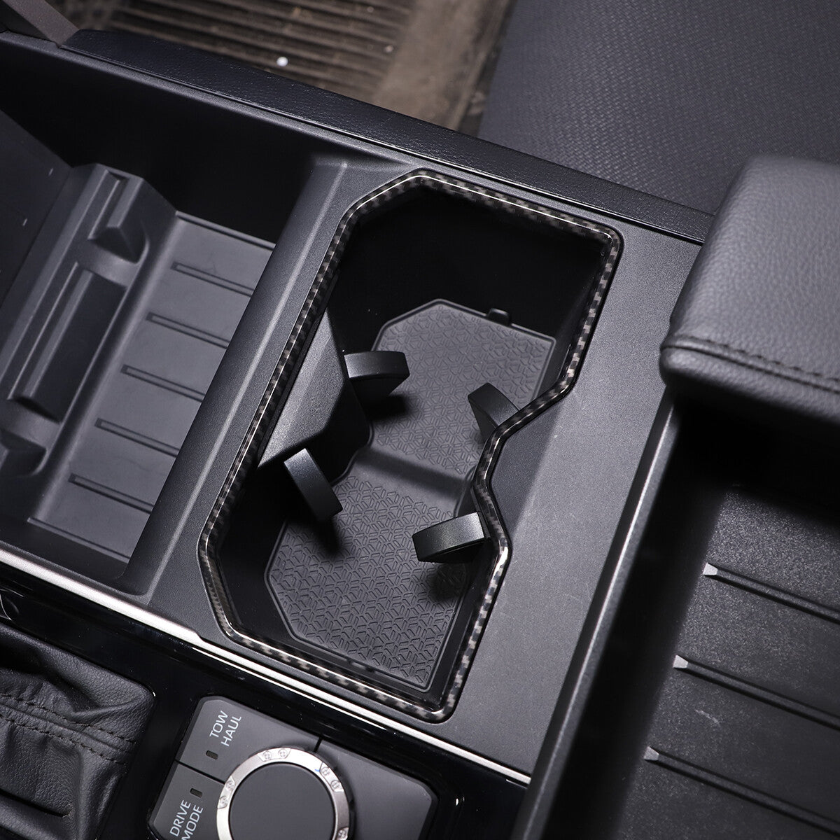Red door handle lock switch button cover decoration for Corvette C7 2014-2019