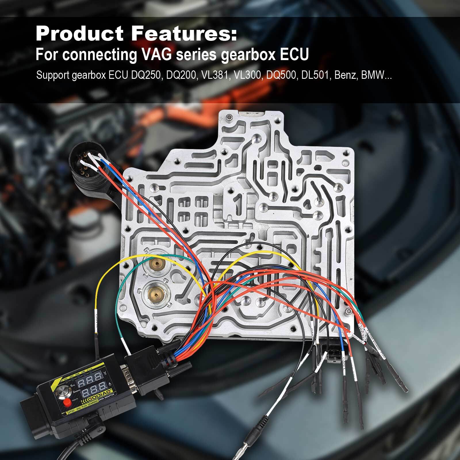 GODIAG GT107+ DSG Plus Gearbox Data Adapter For DQ250,VL381,VL300, DQ500, DL501,
