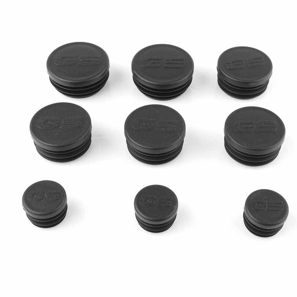 for BMW R1200GS/LS/Adventure 2017-2018 9pcs Frame End Cap Hole Plug Decor Cover