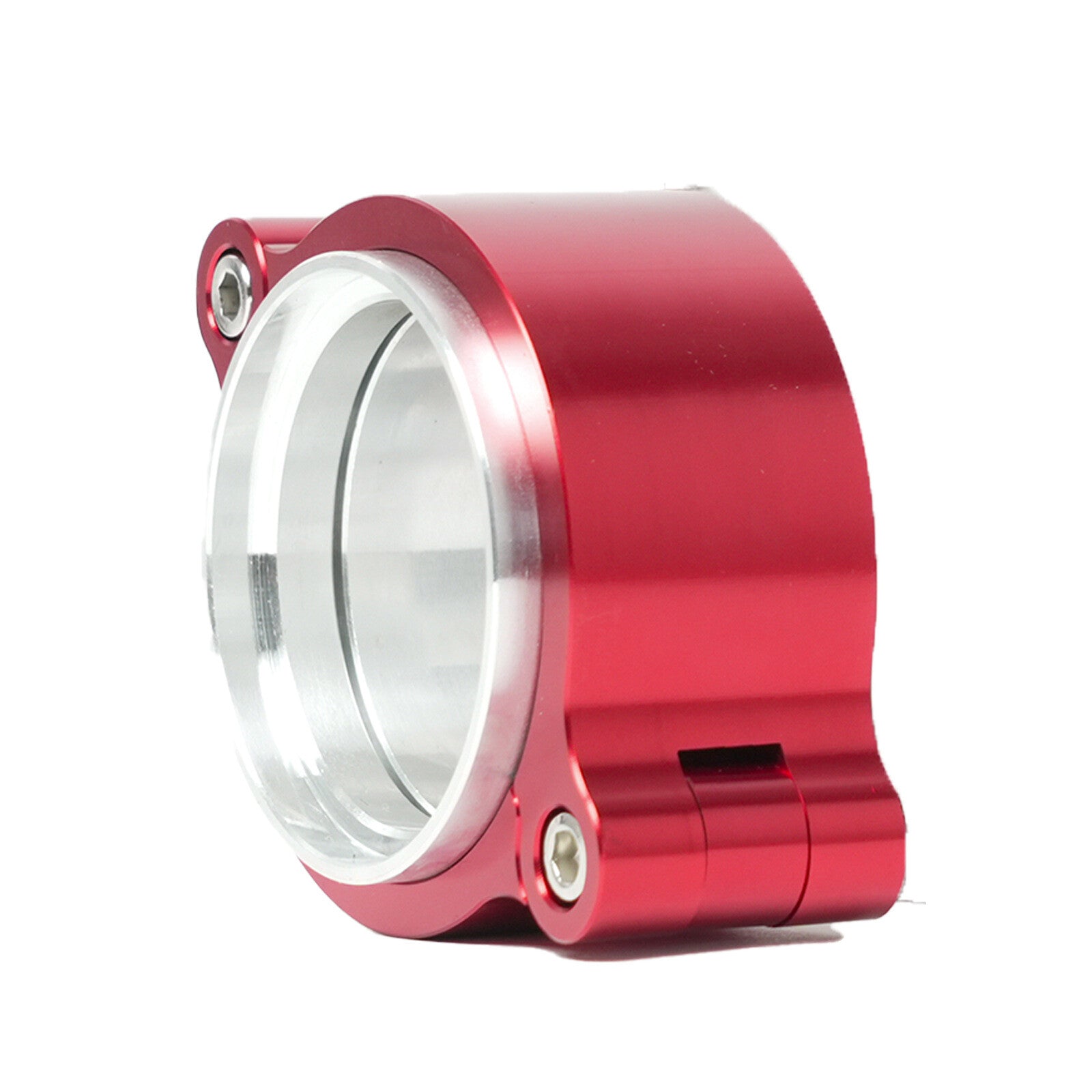 3.5 89mm Aluminum Quick Release V-Band Clamp for Intake Intercooler Pipe Red