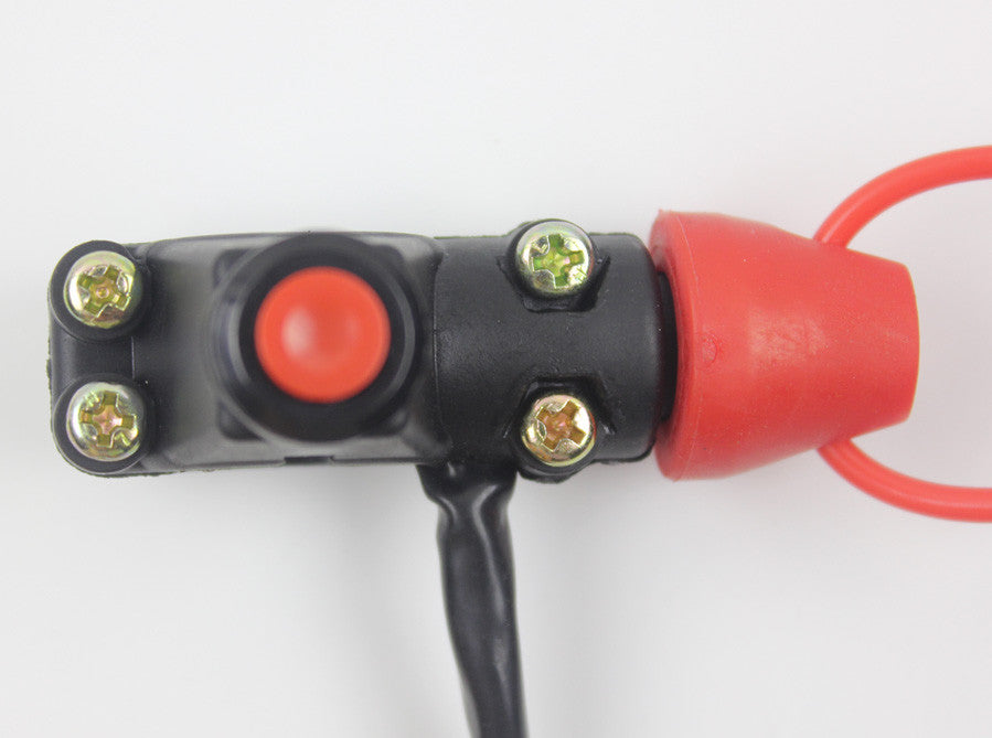 Universal Kill Switch 47cc 49CC 70cc 110cc 125cc ATV Dirt bike tether Line 7/8